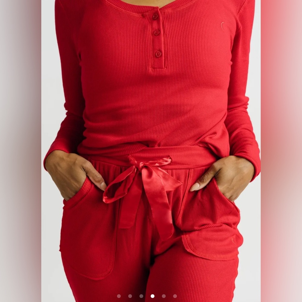 ZYIA Red Cloud Peak Thermal Pajama Set TOP AND PANTS BOTH!  XXL 2X